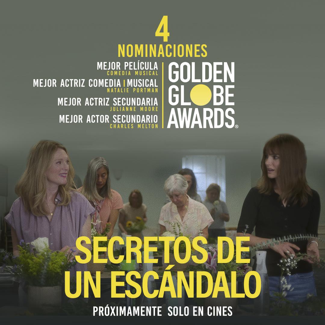 Secretos de un escándalo - Nominada Cuatro Globos de Oro